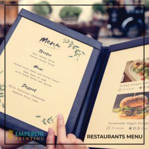 Restaurant Menu