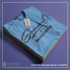 Cotton Round neck t-shirts